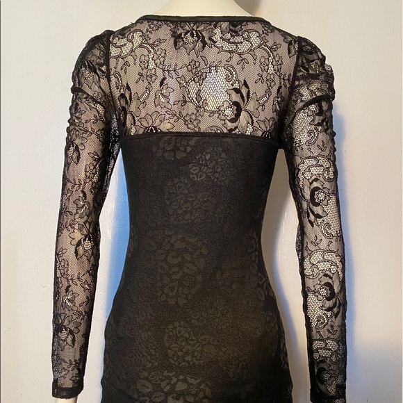 Juicy Girl Black Lace Top - Picture 5 of 11